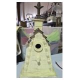 Wood & Metal Birdhouse