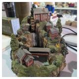 Large Watermill Figurine Fountain