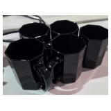Black Glass Octane MCM Mugs