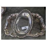 Ornate Silver Trays
