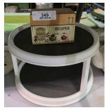 Lazy Susan & Vintage Recipe Box