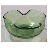 Vintage Anchor Hocking Green Glass Bowl