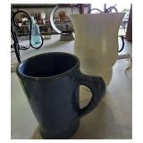 Pottery Vase & Stoneware Mug