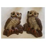 Vintage Owl Wall Plaques