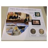 Kennedy Half Dollars & Stamps