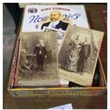 Cigar Box & Old Photos