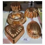 Large Copper Molds
