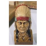 1966 Native American Indian Bust