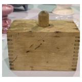 Vintage Wooden Butter Mold
