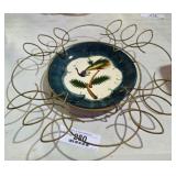 Peacock Plate