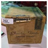 Charles Denby Cigar Box