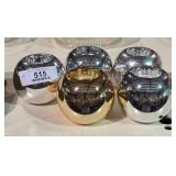 Silver & Rose Gold Candleholders