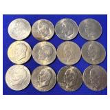 12 Ike Dollars