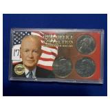 Set of 3 Eisenhower Dollars