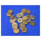 25 Indian Head Cents