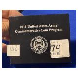 2011 US Army Silver Dollar