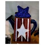 Large Wood Centerpiece