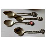 4 Collectible Spoons
