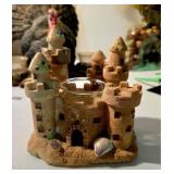 Sand Castle Candleholder