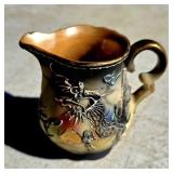 Japanese Moriage Dragonware Creamer