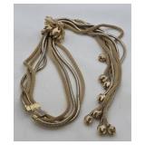 Vintage Boho Style Flower Necklace