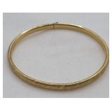 GF Ornate Bangle Bracelet