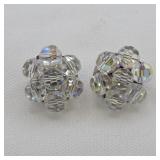 Austrian Crystal Vintage Earrings