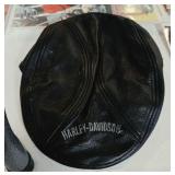 Leather Harley Davidson Hat