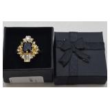 Beautiful Ornate Estate Dinner Ring
