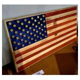 Patriot Bullet Wood Art