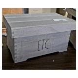 Rae Dunn Wood Box & Lid