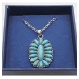 Large Turquoise Necklace