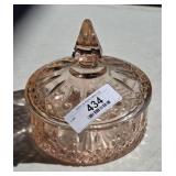 Pink Indiana Glass Candy Dish