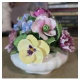 Capodimonte Lidded Trinket Dish