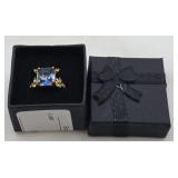 Estate Blue Stone Dinner Ring