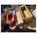 Vintage Wooden Train Set