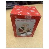 Roly-Poly Glitter Santa