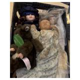 Lot of Vintage Dolls & Doll Parts