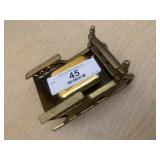 Brass Music Box Sleigh