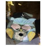 Metal Owl Birdhouse