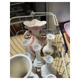 Vintage Milk Baskets & Vases