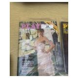 Lot of 3 Vintage Playboy Magazines