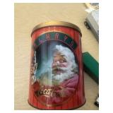 Coca Cola Santa Tin