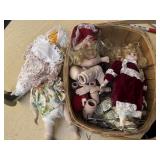 Lot of Vintage Dolls & Doll Parts