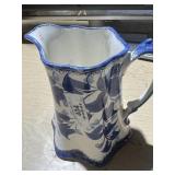 Hand Painted Pitcher