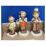 3 Hummel Porcelain Figurines