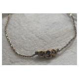 Ladies Necklace with Sliding Pendant