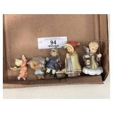 5 Hummel Figurine Ornaments