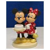 Mickey and Minne Porcelain Figurine in Box