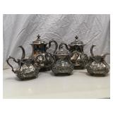 Poole Silver Plated Coffee and Tee Service